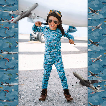 Jet Setter 2 Piece Pajama Set