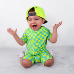 Neon Checked Out Shorties