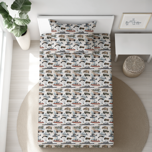 The Brave 2.0 Twin Sheet Set: Core Collection