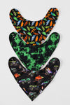 Trick'd Out 3-Pack Bib Set