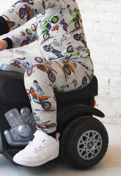 Bad To The Bone 2 Piece Pajama Set