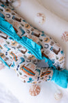 Coastal Cowgirl Ruffle Snoozer