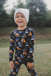 Midnight Campout Glow in the Dark 2 Piece Pajama Set