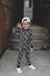 To Dye For Gray 2 Piece Pajama Set