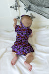 Twilight Wings Short Sleeve Bodysuit Twirl Dress