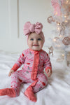 Sparkle and Sleigh Ruffle Sleeper Snoozer