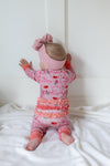 Sparkle and Sleigh Ruffle Sleeper Snoozer