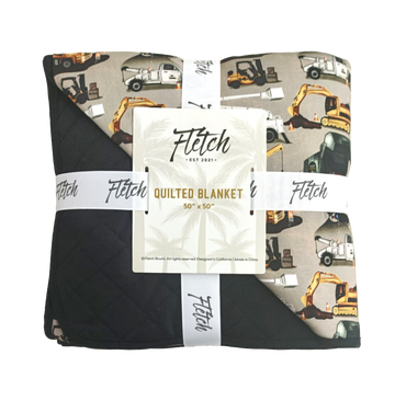 Work Hard, Play Hard Quilted Blanket: Core Collection