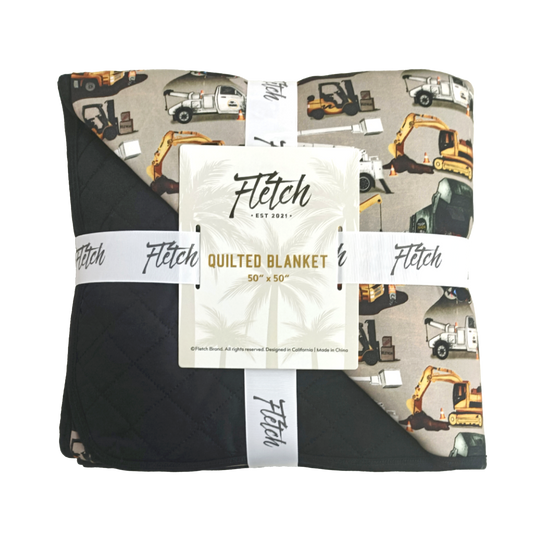 Work Hard, Play Hard Quilted Blanket: Core Collection