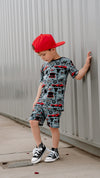 Rad Like Dad 2 Piece Shorts Set