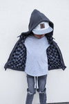 Charcoal Puffer Jacket