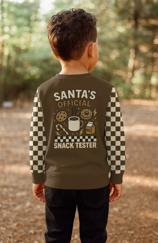 Santa's Official Snack Tester Pullover