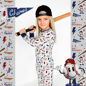 Play Ball 2 Piece Pajama Set