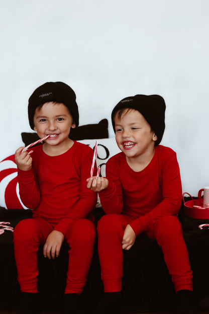 Peppermint Ribbed 2 Piece Pajama Set