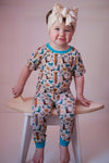 Coastal Cowgirl 2 Piece Pajama Set (Short Sleeve/Pants)