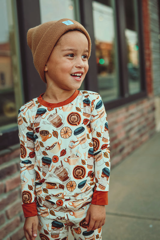Mama's Coffee Date 2 Piece Pajama Set