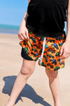 Monster Splash Hybrid Swim Trunks