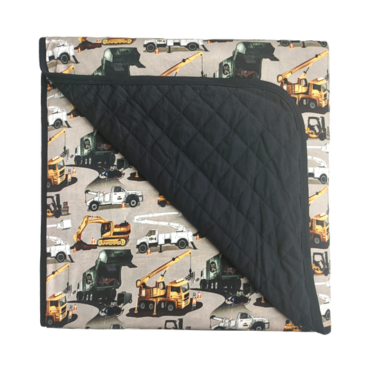 Work Hard, Play Hard Quilted Blanket: Core Collection