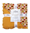 Here Comes the Sun Ruffle Blanket