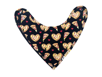 Pizza My Heart Bib