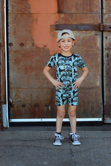 Full Steam 2 Piece Shorts Set