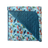 Cosmic Surf Quilted Blanket