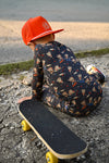 Skateboarding Pizza 2-Piece Pajama Set