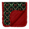 Jingle Bows Ruffle Blanket