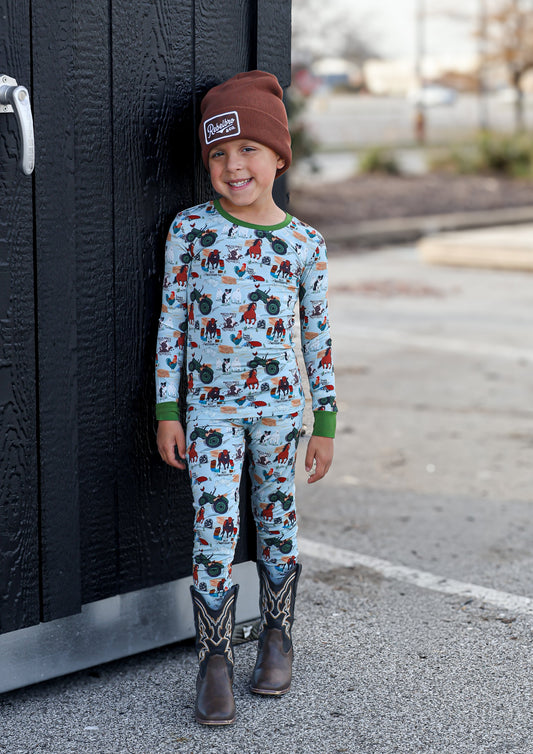 Homegrown 2 Piece Pajama Set