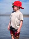 Heat Wave Hybrid Swim Trunks