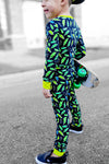 Electric Glow- Glow in the Dark- 2 Piece Pajama Set