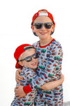 Supercharged 2 Piece Pajama Set