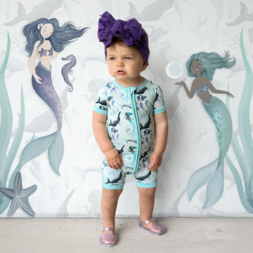 Seafoam Sparkle Shorties
