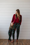 Jingle Bows Adult Joggers