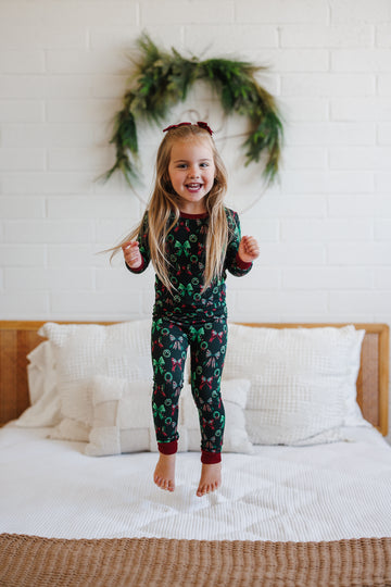Jingle Bows 2 Piece Pajama Set