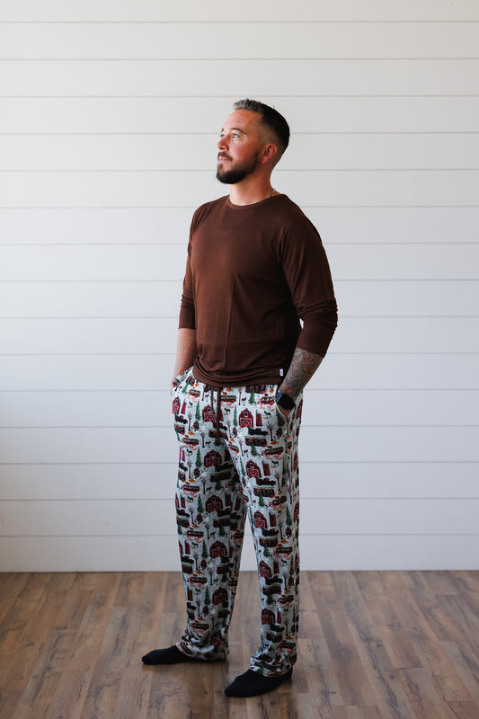 Homegrown Holidays Adult Men's Long Sleeve Shirt