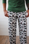 Construction Christmas Adult Unisex Pajama Pants