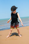 Heat Wave Hybrid Swim Trunks