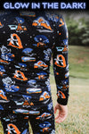 Midnight Campout Glow in the Dark 2 Piece Pajama Set