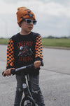 Orange Tie Dye Beanie