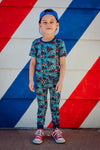 Freedom Ride 2 Piece Pajama Set (Short Sleeve/Pants)