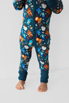 Toddler Food Groups Navy Snoozer