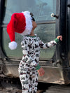 Construction Christmas 2 Piece Pajama Set