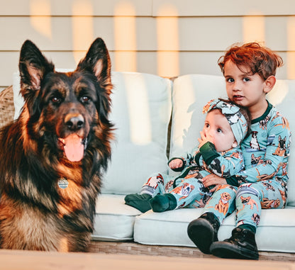 Scruffy To Fluffy 2 Piece Pajama Set