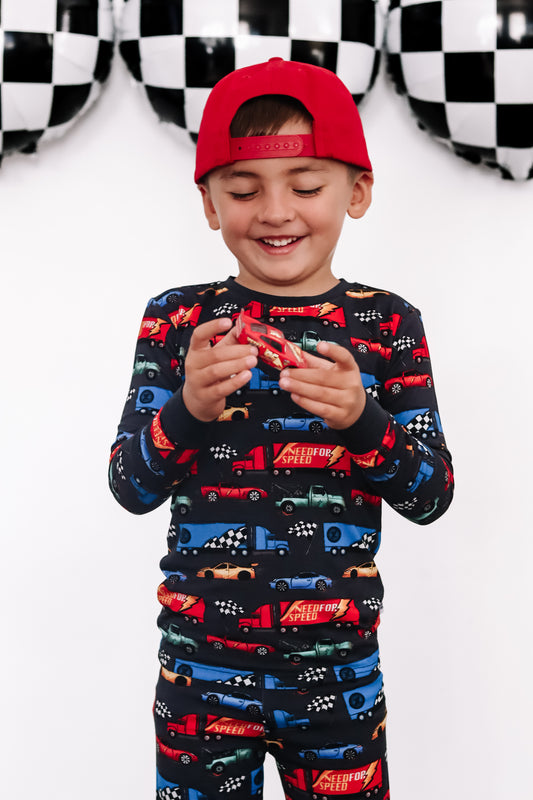 Lightning Speed 2 Piece Pajama Set