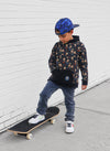 Skateboarding Pizza Pullover Hoodie