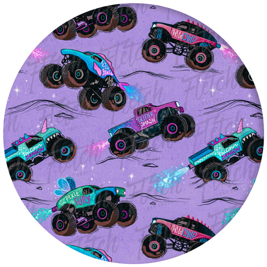 Glitter Smash Quilted Ruffle Blanket