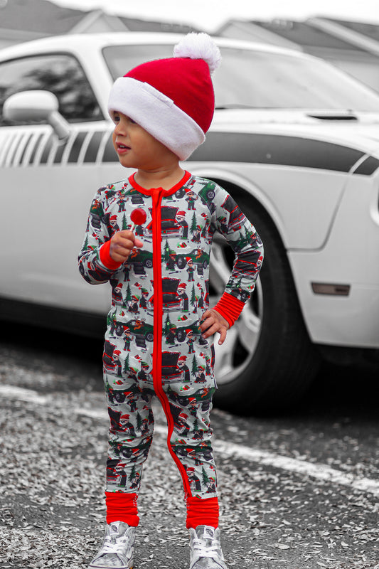 Santa's Workshop One Piece Sleeper Snoozer