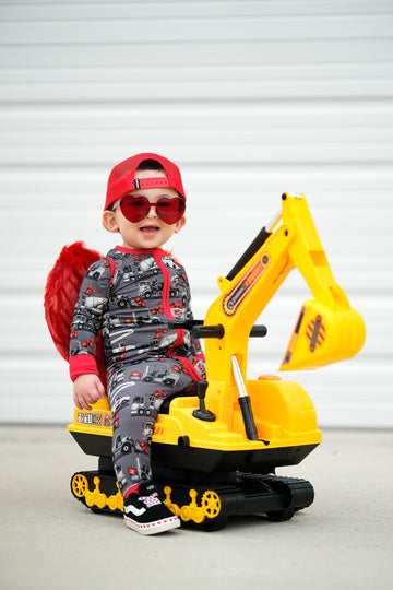 Grey Loads of Love Snoozer