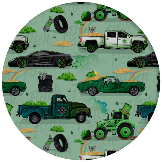 Gold Gears 2 Piece Pajama Set